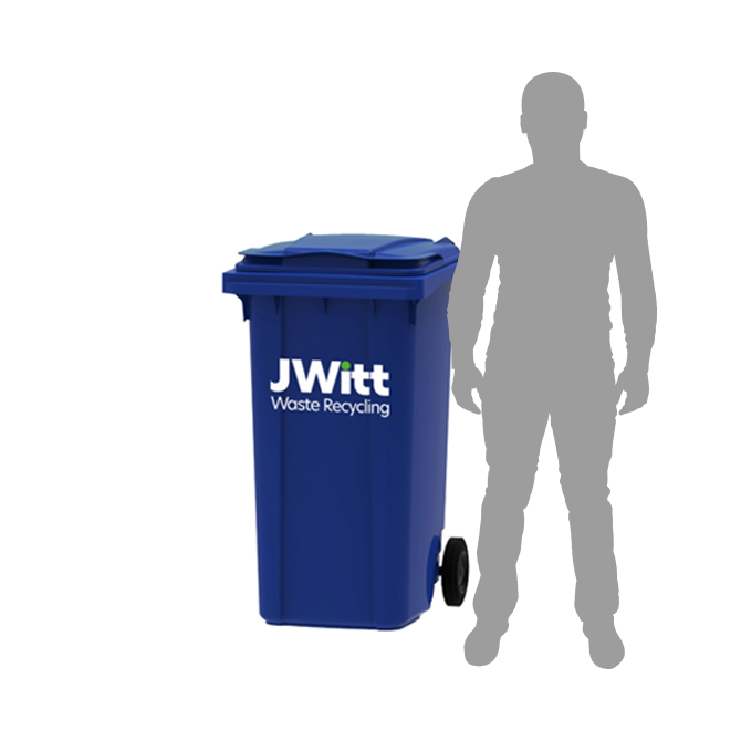 JWitt Waste Wheelie Bin 240L