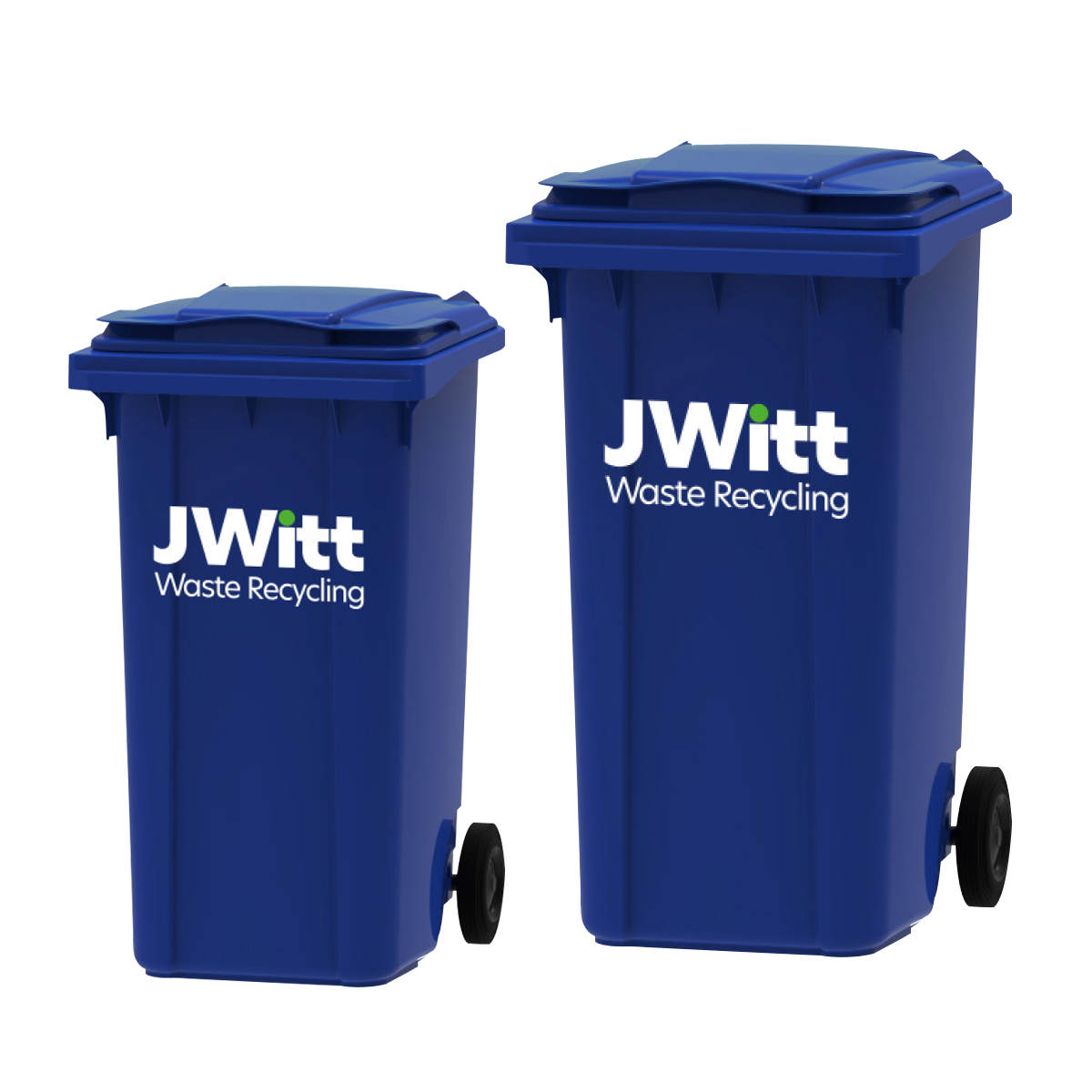 Wheelie bin hire and wheelie bin sizes | JWitt Waste Recycling