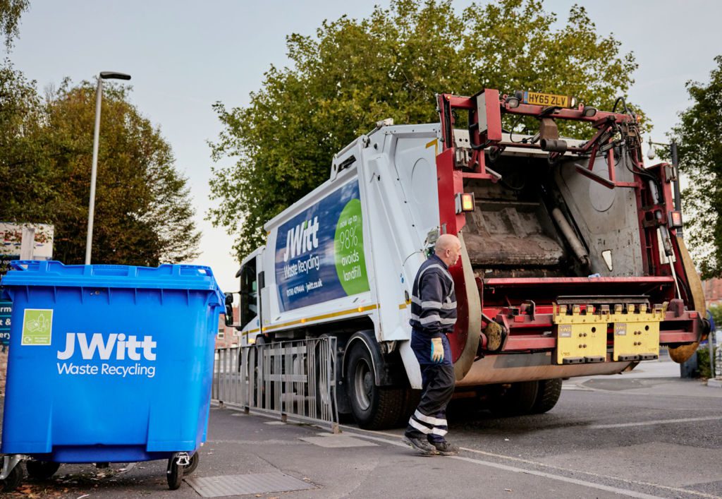 Wheelie Bins and wheelie bin hire | JWitt Waste Recycling Wheelie bin hire and collections by