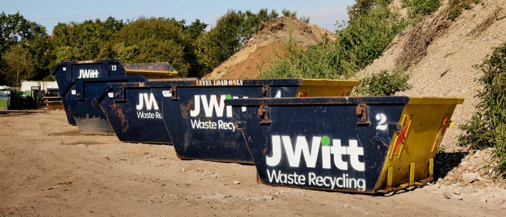 J Witt skip sizes - Skip hire by JWitt Waste Recycling in Somerset and the South West